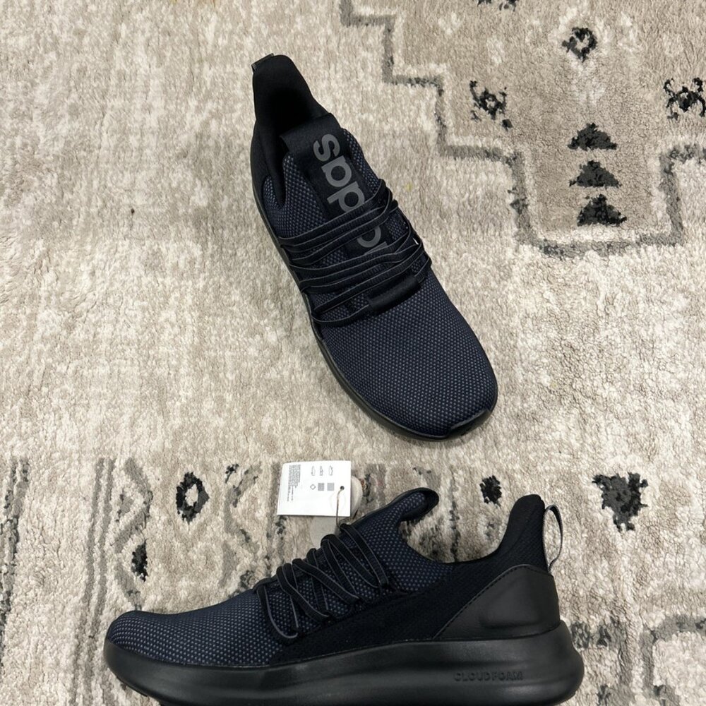 adidas Men's Athletic Sneakers in Black and Dark Navy